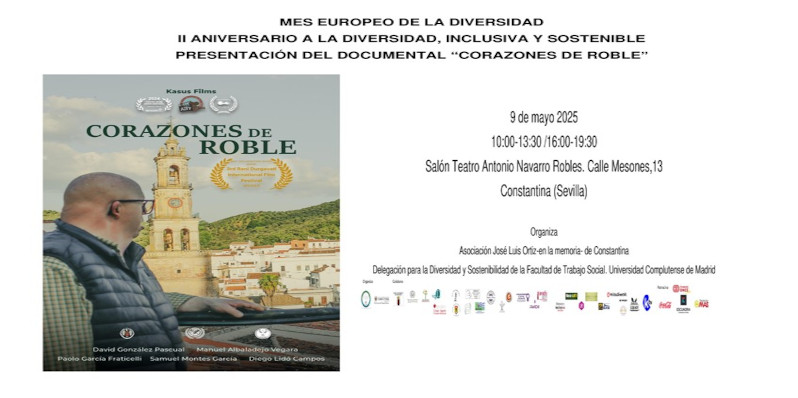 II Aniversario a la Diversidad, Inclusiva y Sostenible con la presentación del documental " Corazones de Roble"